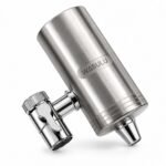 WASULU Core : filtre à eau pour robinet en inox 304 avec levier de dérivation